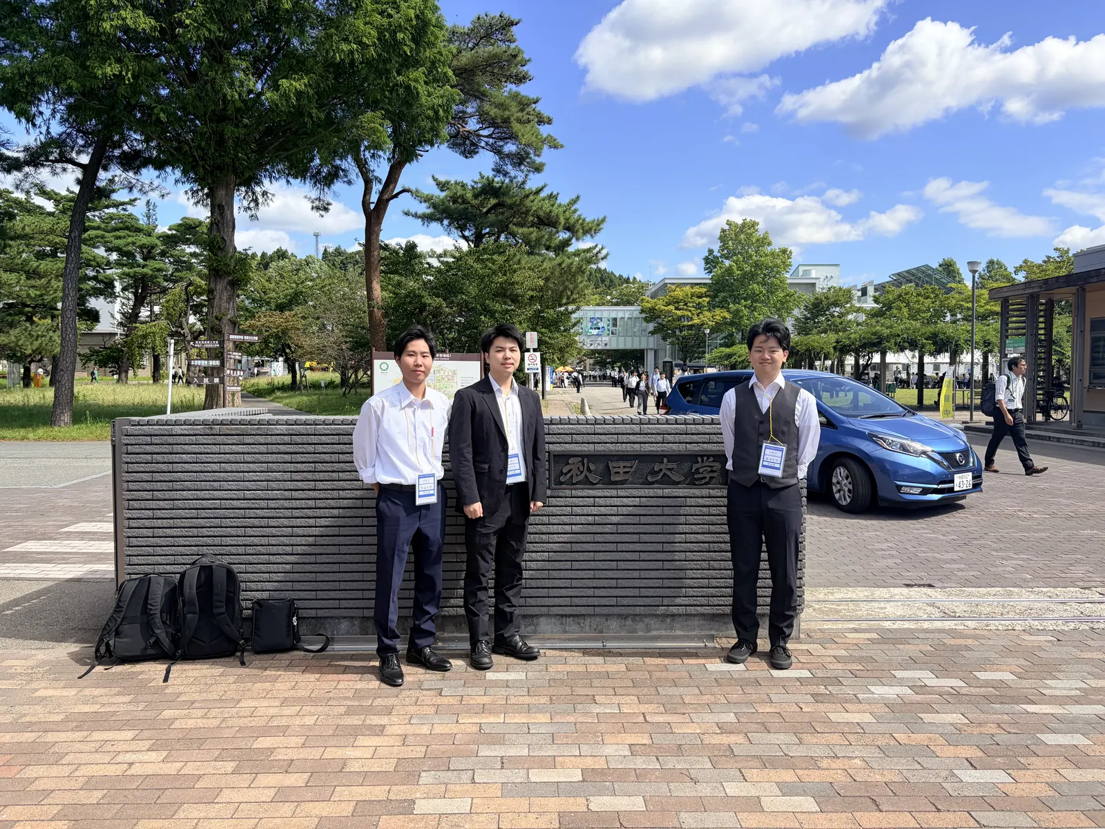 秋田大学での参加メンバー