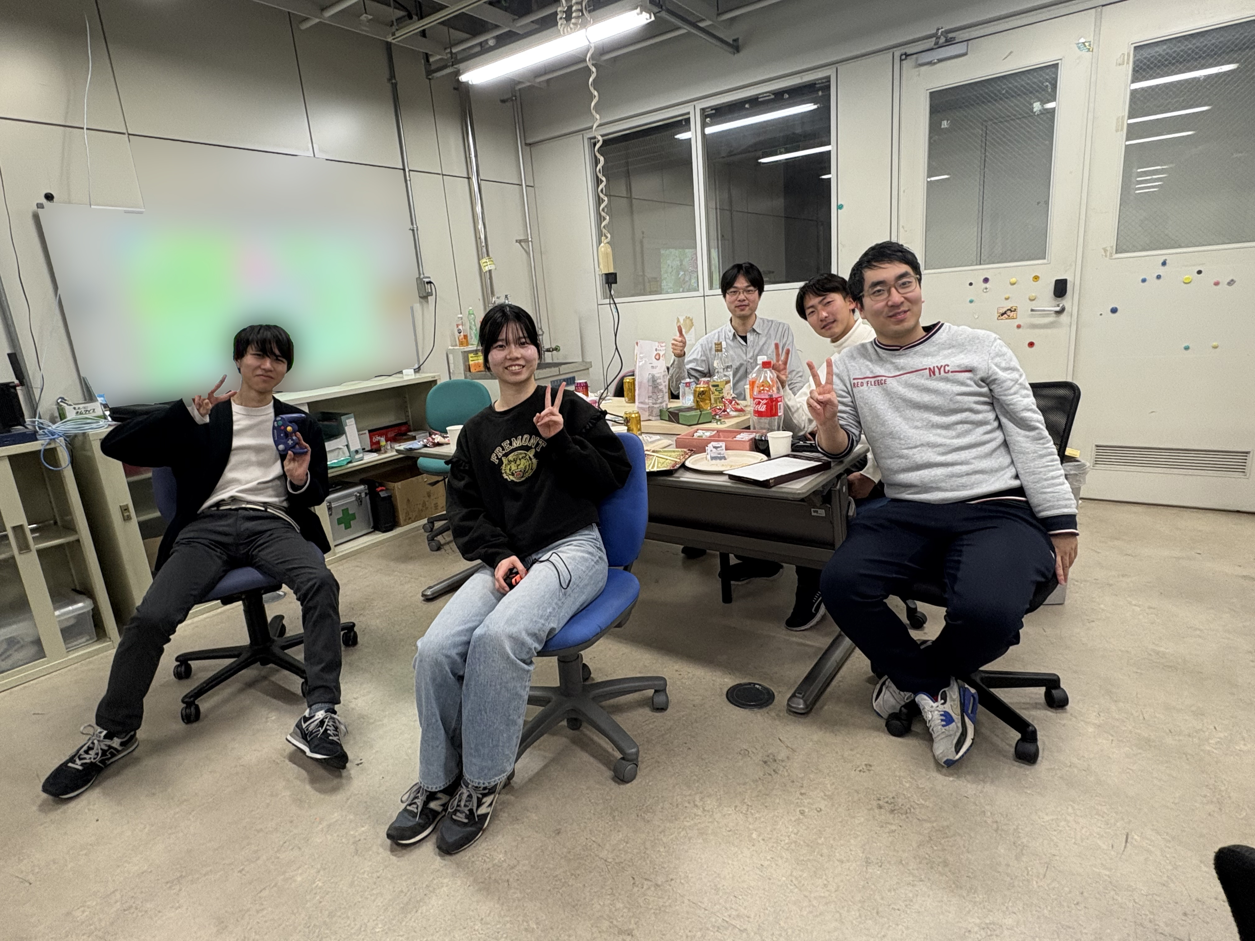 冬の研究会後の忘年会 写真1